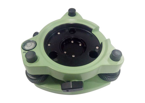 Verde 5/8" accesorios que examinan del adaptador de Tribrach